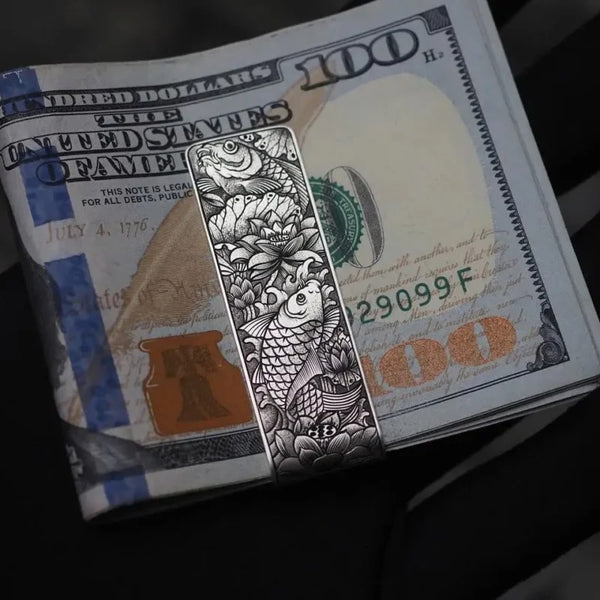 Fortune Carp Money Clip