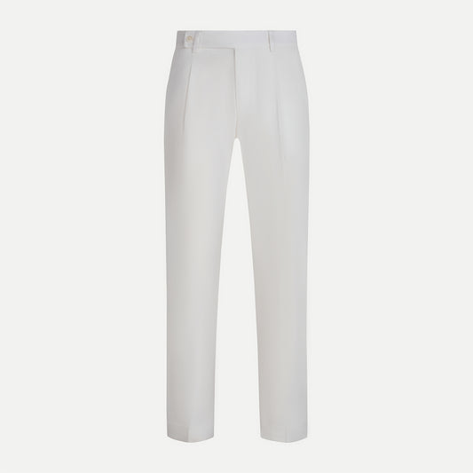 Linen Vest Trousers With Pockets