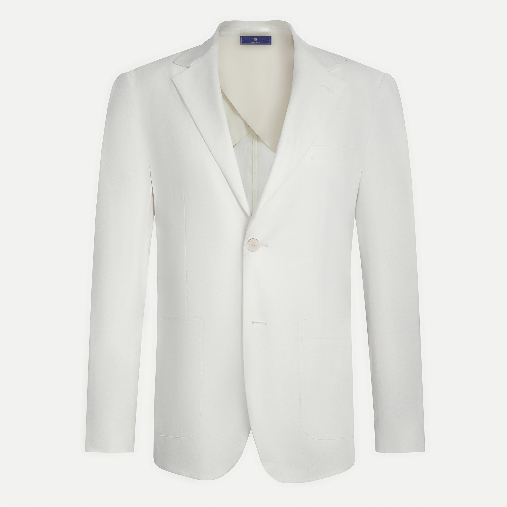 Linen Blazer With Pockets