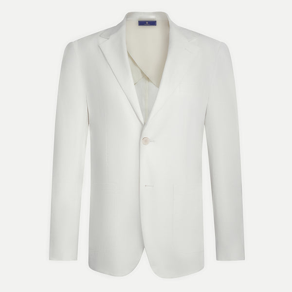 Linen Blazer With Pockets