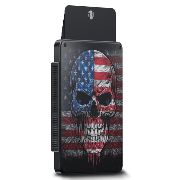 Patriotic Skull Backplate