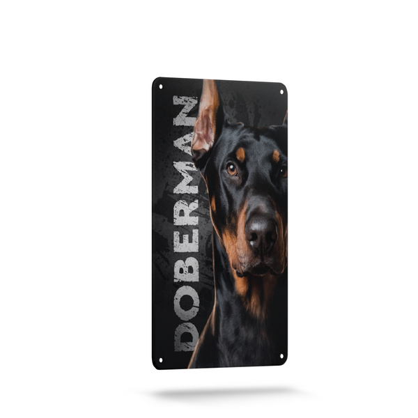 Doberman Face Backplate