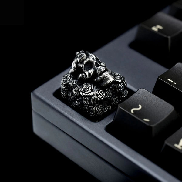 1U Esc Keycap – Snake Skull